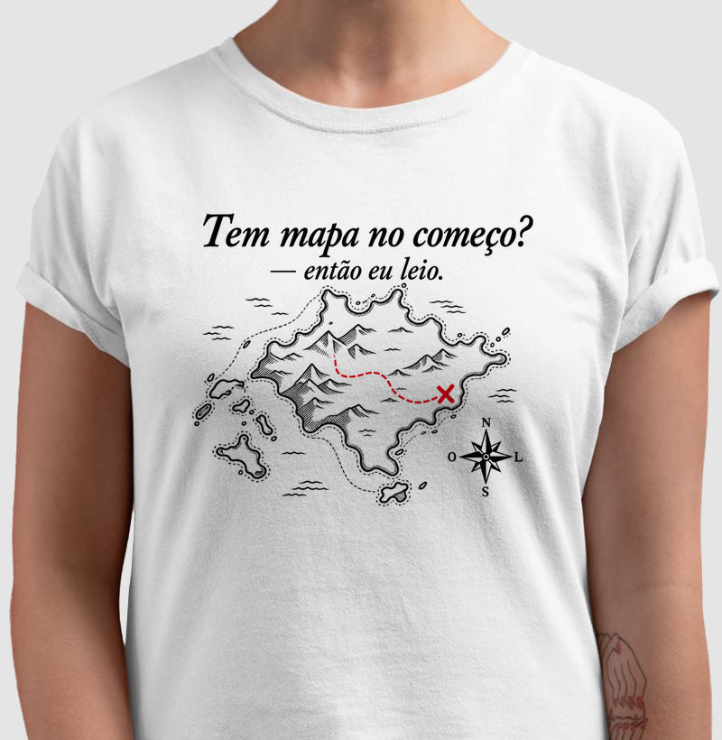 Tem mapa no começo?