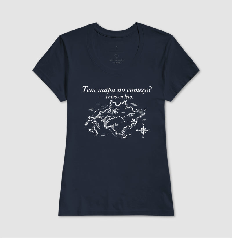 Tem mapa no começo?