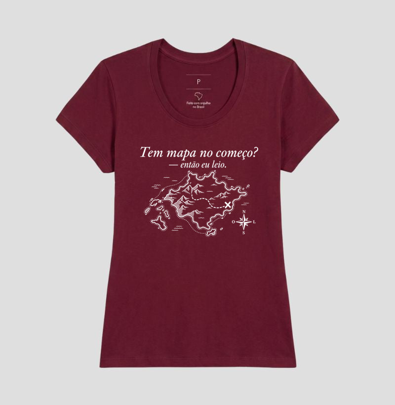 Tem mapa no começo?