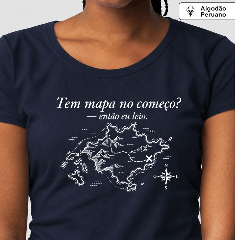 Tem mapa no começo?
